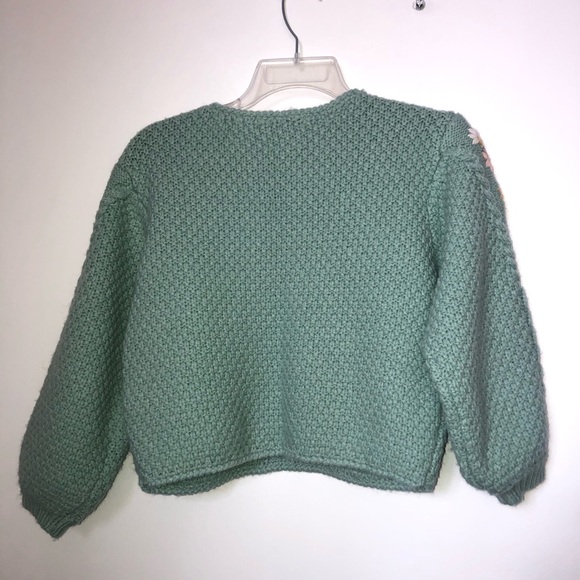 Louise Misha Acacia embroidered sweater Mineral Blue size 10Y - Picture 9 of 15